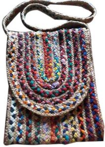 Jute Cotton Sling Bag