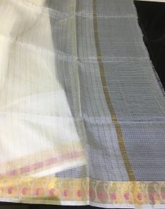 Pure Kota Silk Kairi Meena Sarees 2inch