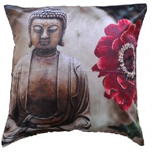 Serene Buddha Pillow