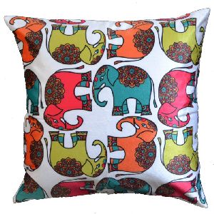 Tusker Print Pillow