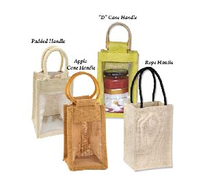 window jute bag