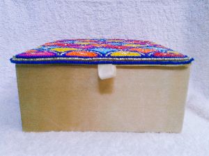 Kundan work jewelery box