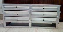 UE-ALHSR-2ML-06 Aluminum Horizontal Sliding Rack