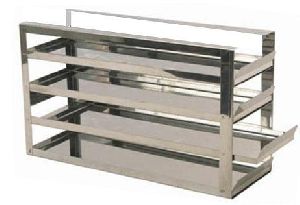 UE-SSHSR-2ML-02 Stainless Steel Horizontal Sliding Rack