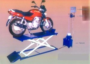 Two Wheeler Hydraulic Lift