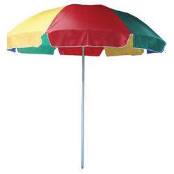 Red And Green Beach Umbrella