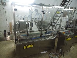Engine Oil Lubricant Filling Machine