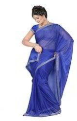 Lycra Saree with Blouse Piece