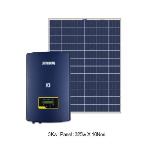 3 KW Solar On Grid Combo Set