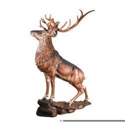 Decorative Metal Deer Statue