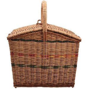 Decorative Picnic Cane Basket