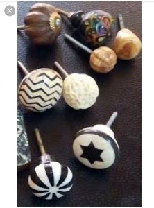 Horn Door Knobs