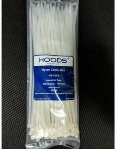 White Hoods Cable Tie