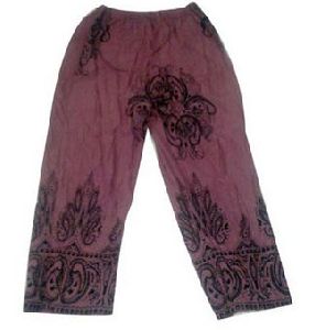 Ladies Embroidered Trousers