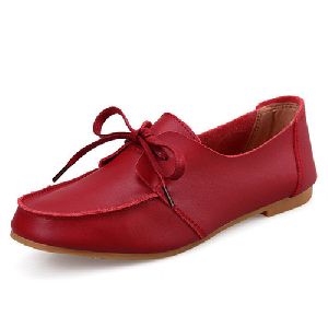 Ladies Casual Leather Shoes