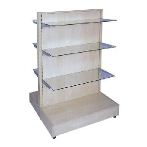 Glass Center Display Rack