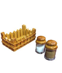 Golden Salt Paper Shaker Set