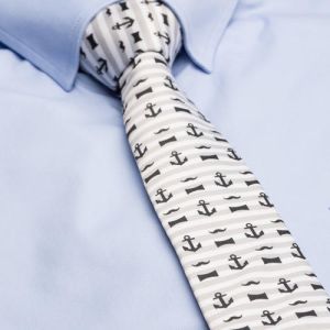 Anchor Mushtache Tie