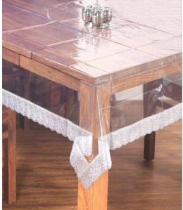 Rectangular Plain Clear PVC Table Cloth