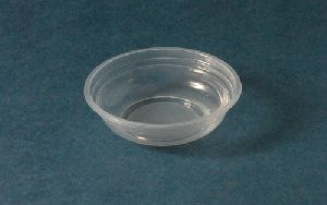Plastic Clear Round Bowl