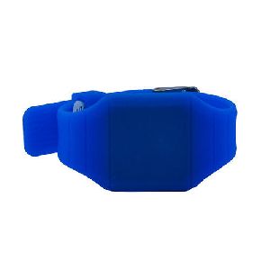 Blue Color Silicon LED Wrist Watch