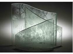 sandblasted glass