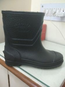 Black Color Cammando 8.5 Gumboots