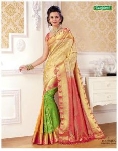 Party Wear Cot Silk Saree