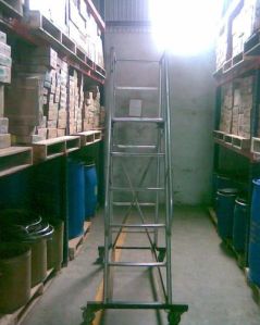 aluminum platform step ladder