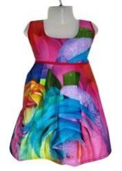 Digital Printed Rayon Baby Frock