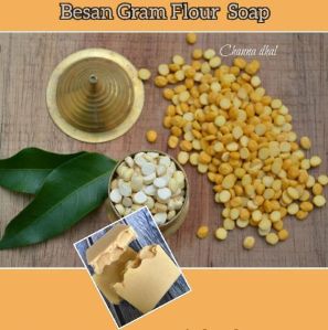 gram flour soap