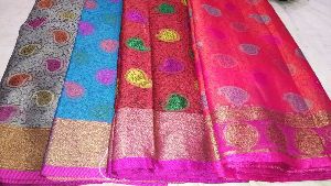 Banarasi Pure Katan Tilfi Meena Saree