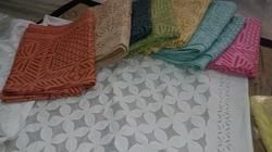 Multicolor Cotton Applique Patchwork Bed Sheets