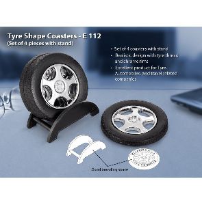 Tyre Shape Coaster Set