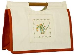 Wooden Handle Shopping Bags