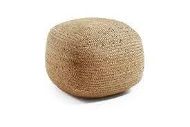 UO-00404030P1 Jute Pouf