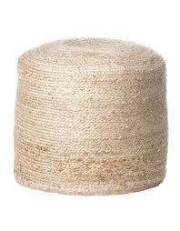 UO-00404030P2 Jute Pouf