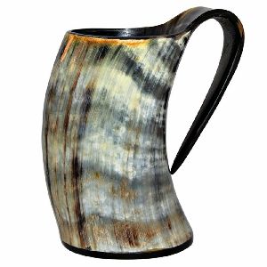 Handmade Viking Drinking Spacial Horn Mug