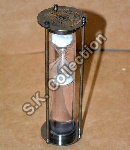 Vintage brass sand timer 1 minute water hourglass decorative nautical decor gift