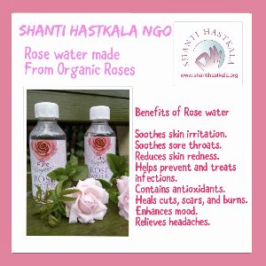 organic rose water