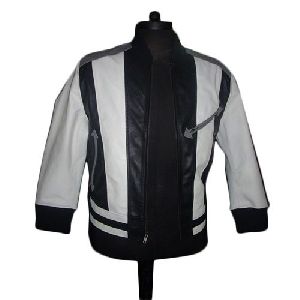 Mens Party Wear Leather Jacket