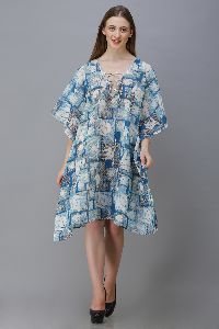 Polyester Printed Kaftan