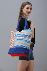 Printed Shopper Bag