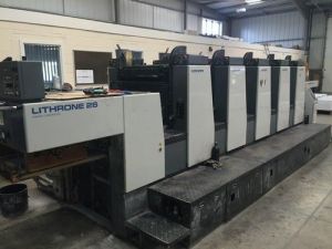 Komori Lithrone L 526 EM Offset Printing Machine