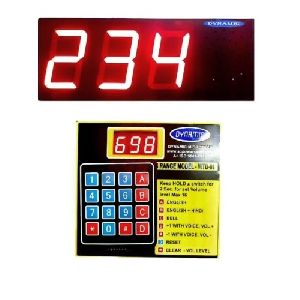 Digital Dynamic Numeric Token Display System