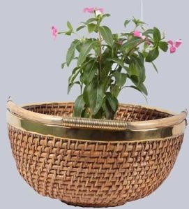 Wicker Planter Basket