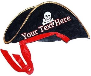 Polyester Pirate Cap