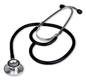 Newnik ST301 Dual Head Stethoscope (Black)