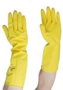 Red Rubber Hand Glove