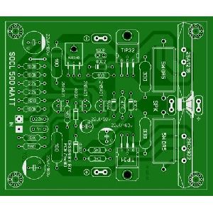 Ac Double Sided Amplifier PCB Board